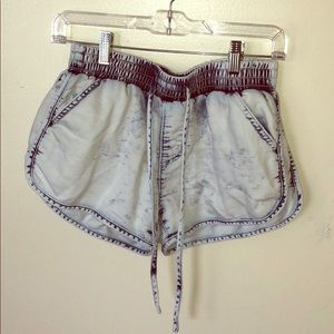 Faded denim